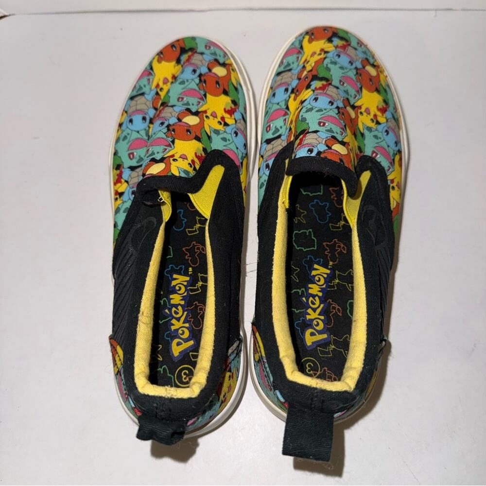 POKÉMON youth slip on cartoon skater style cosplay fandom shoes 3 - Picture 3 of 6